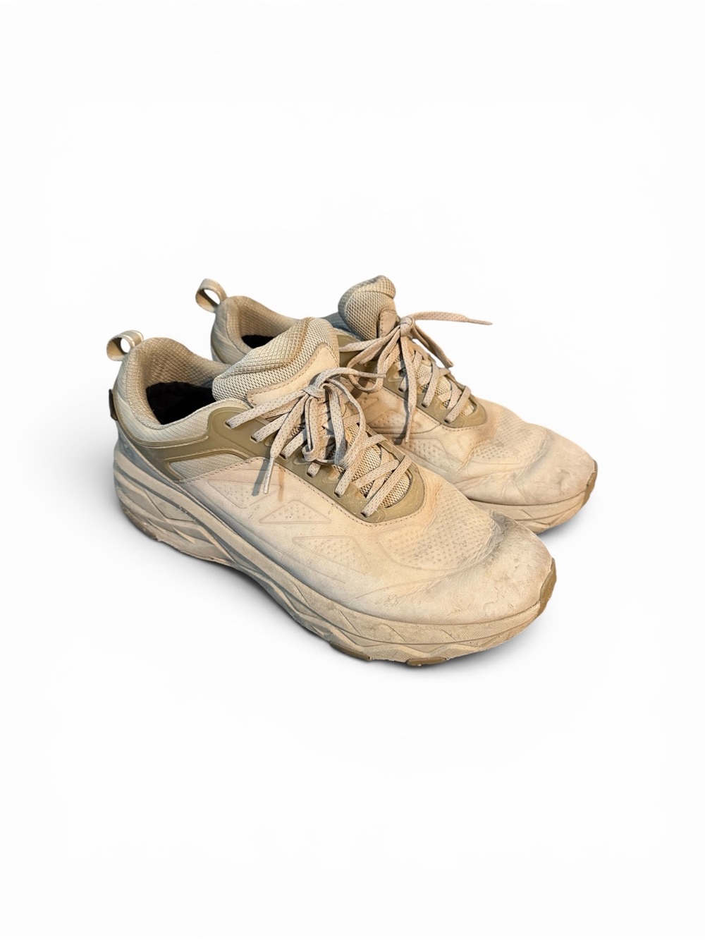 Hoka Beige/Tan Athletic Running Shoes Kaha 2